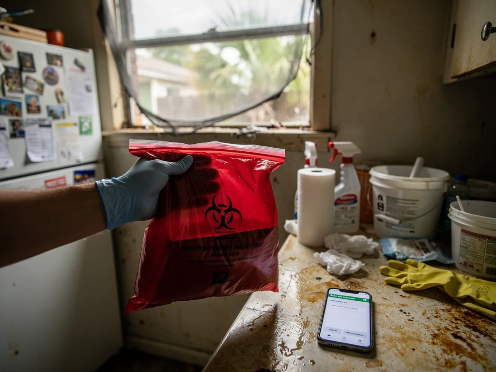 DIY vs when to call a pro for Houston biohazard cleanup